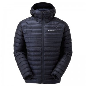 Montane Anti-Freeze Hooded Dunjackor Herr Marinblå | OZEBPK401