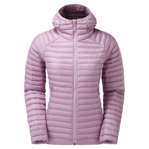 Montane Anti-Freeze Lite Hooded Dunjackor Dam Lila | GJPRUS261