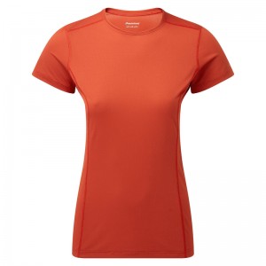 Montane Dart Lite T-Shirt Dam Orange | DQBAOV914