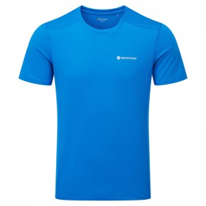 Montane Dart Lite T-Shirt Herr Blå | FBTGEK805