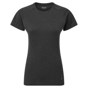 Montane Dart T-Shirt Dam Svarta | RKDZIB029