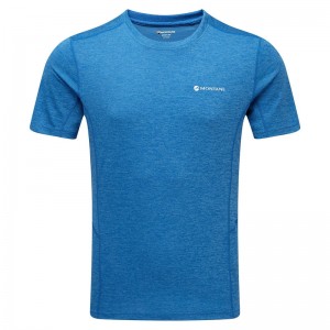 Montane Dart T-Shirt Herr Blå | ITOYXS928