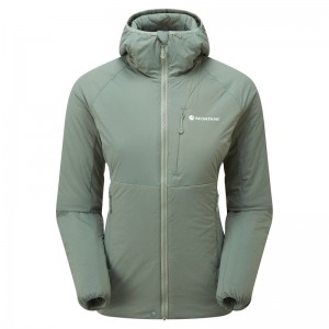 Montane Fireball Huvjacka Dam Gröna | HEFBRL345