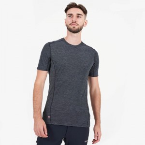 Montane Primino 140 T-Shirt Herr Svarta | GTXRYW834