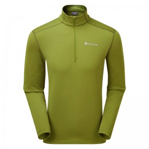 Montane Protium Lite Pull On Fleece Tröjor Herr Gröna | UQOBZR481