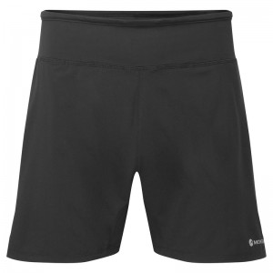 Montane Slipstream 5" Trail Löpar Shorts Herr Svarta | HKFOLT843