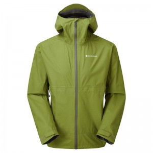 Montane Spirit Lite Regnjacka Herr Gröna | CKOPLJ542