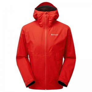 Montane Spirit Lite Regnjacka Herr Röda | UATBZL125