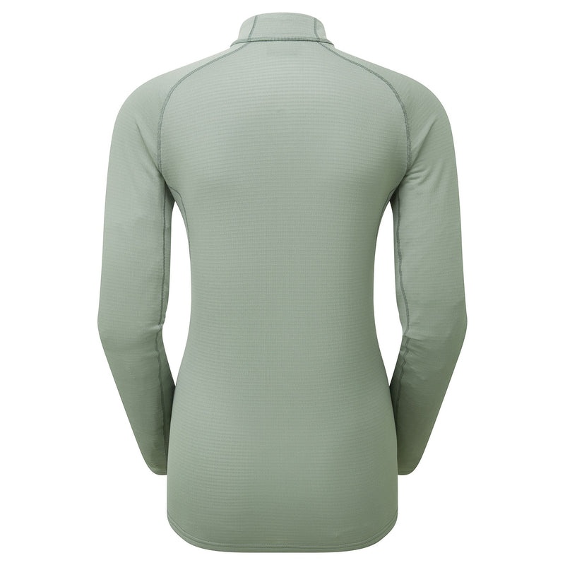 Montane Allez Micro Pull-On Fleecejackor Dam Olivgröna | TLESWD214