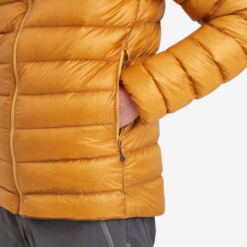 Montane Alpine 850 Lite Hooded Dunjackor Herr Orange | VTIJSR728