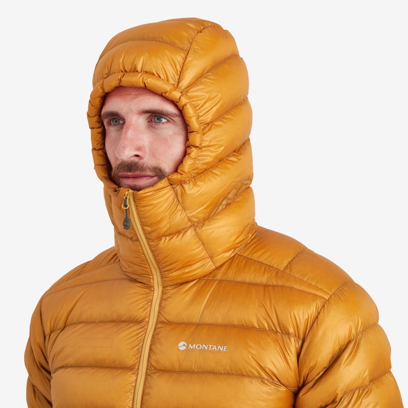 Montane Alpine 850 Lite Hooded Dunjackor Herr Orange | VTIJSR728