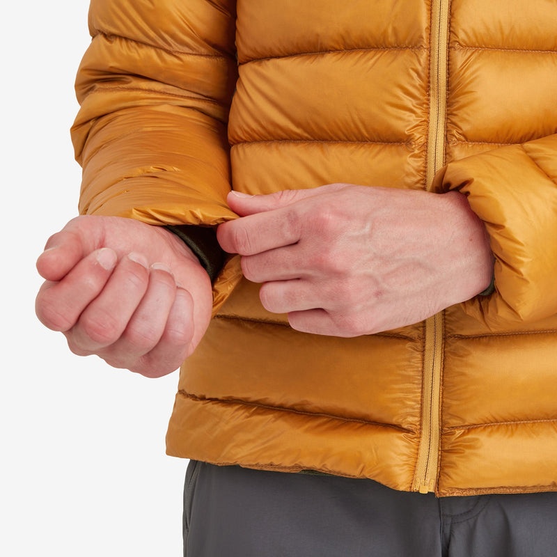 Montane Alpine 850 Lite Hooded Dunjackor Herr Orange | VTIJSR728