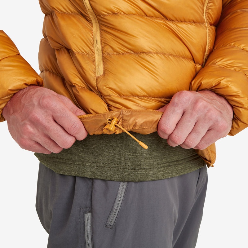 Montane Alpine 850 Lite Hooded Dunjackor Herr Orange | VTIJSR728