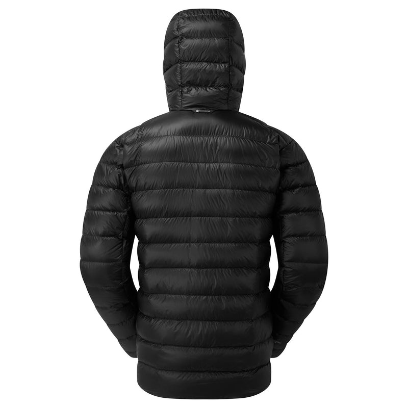 Montane Alpine 850 Lite Hooded Dunjackor Herr Svarta | MTJODW103