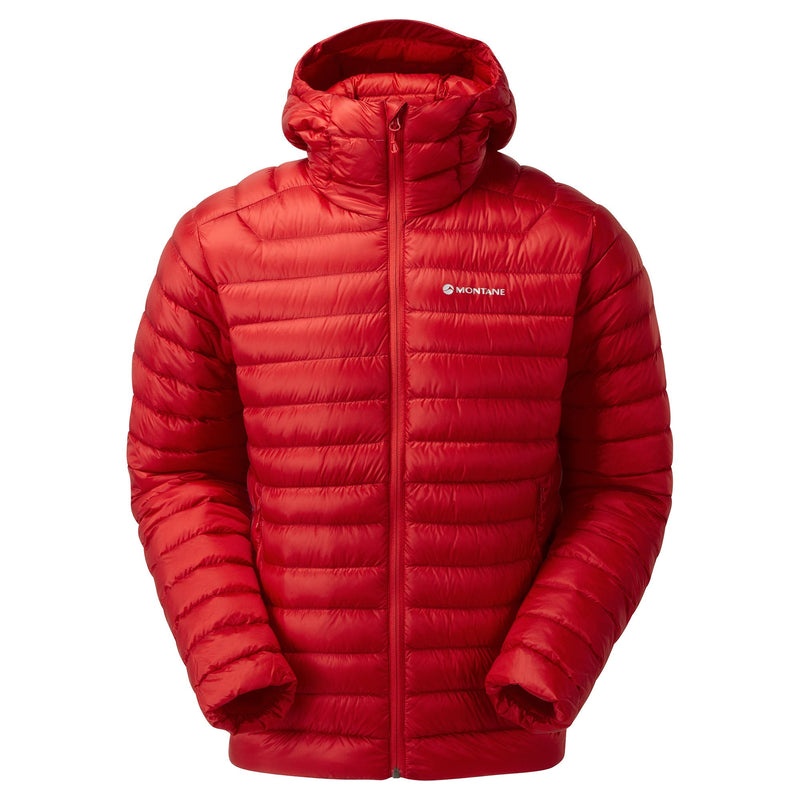 Montane Anti-Freeze Hooded Dunjackor Herr Röda | NUIMEK296