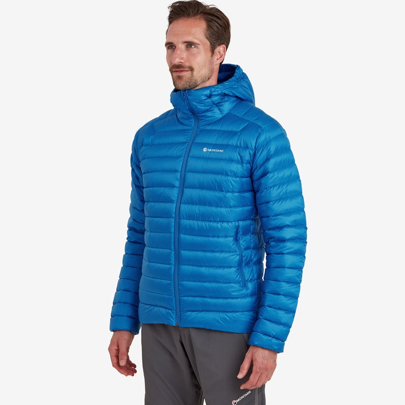 Montane Anti-Freeze Hooded Dunjackor Herr Blå | XCRQJW618