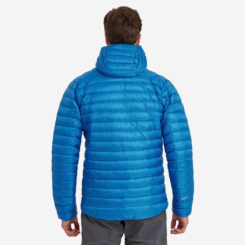 Montane Anti-Freeze Hooded Dunjackor Herr Blå | XCRQJW618