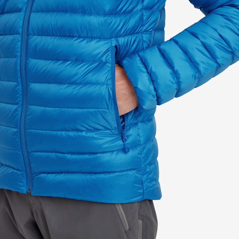 Montane Anti-Freeze Hooded Dunjackor Herr Blå | XCRQJW618