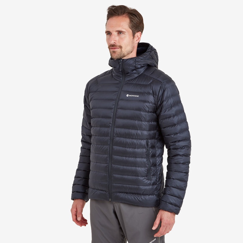 Montane Anti-Freeze Hooded Dunjackor Herr Marinblå | OZEBPK401