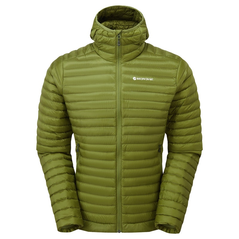 Montane Anti-Freeze Lite Hooded Dunjackor Herr Gröna | MOXEAH846