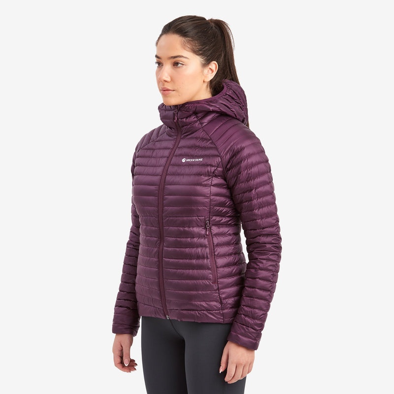 Montane Anti-Freeze Lite Hooded Dunjackor Dam Vinröda | TNHELJ546