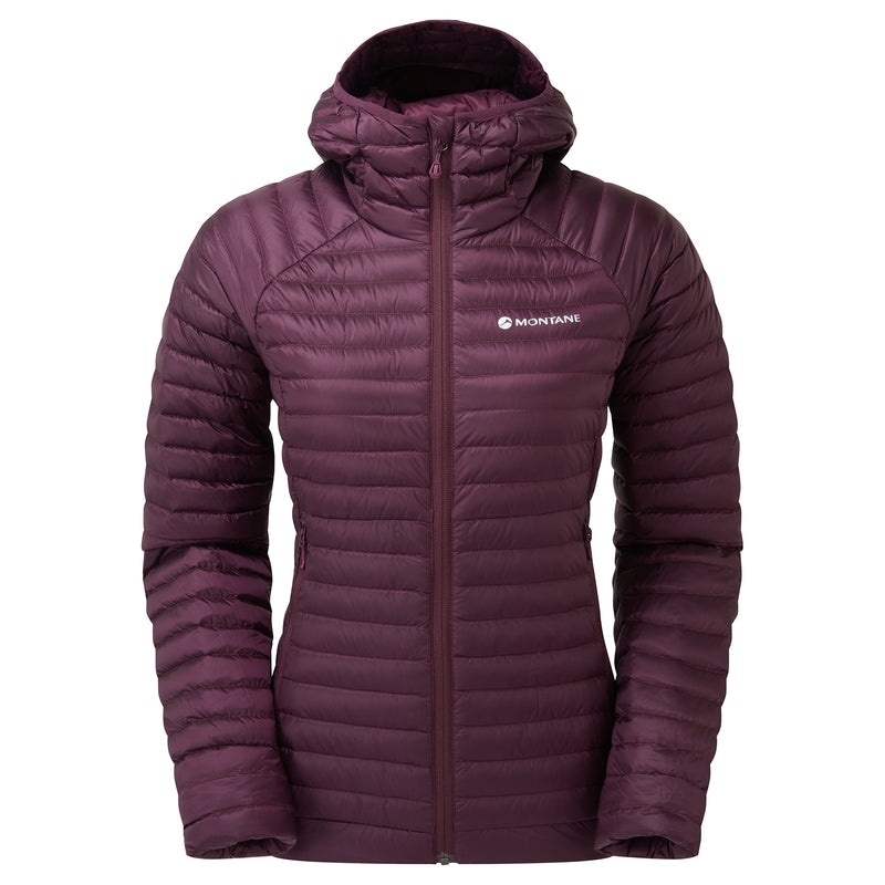 Montane Anti-Freeze Lite Hooded Dunjackor Dam Vinröda | TNHELJ546