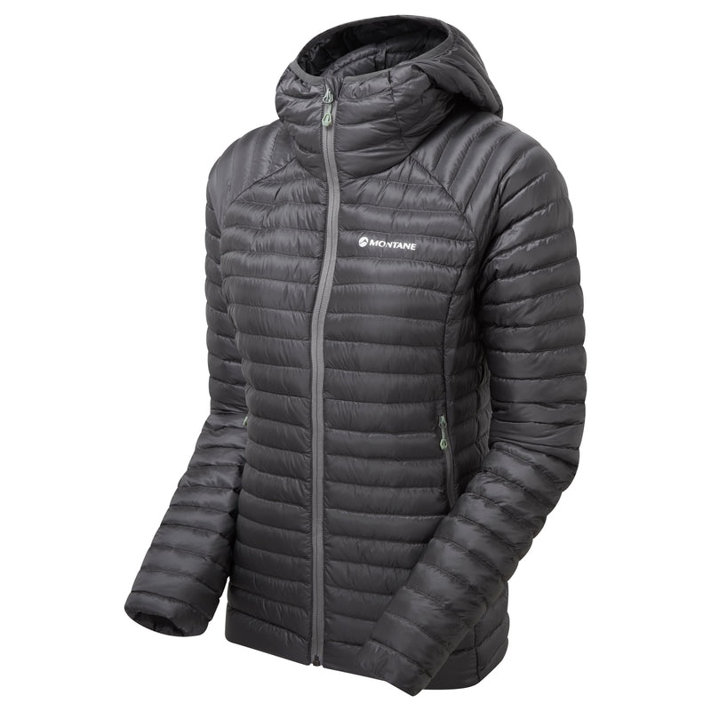 Montane Anti-Freeze Lite Hooded Dunjackor Dam Mörkgrå | HGUCNL054