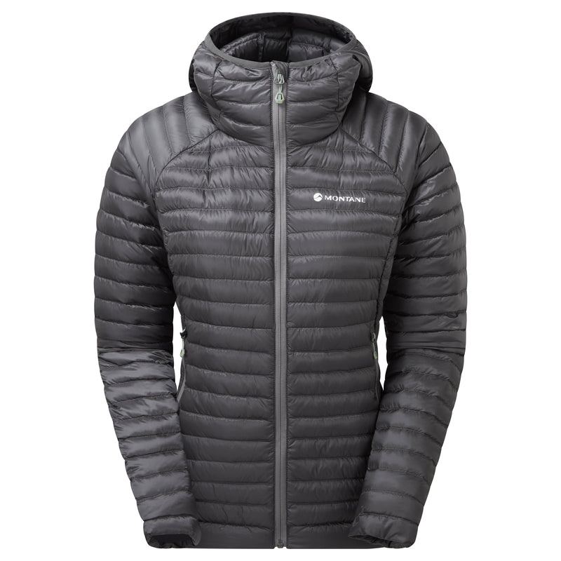 Montane Anti-Freeze Lite Hooded Dunjackor Dam Mörkgrå | HGUCNL054