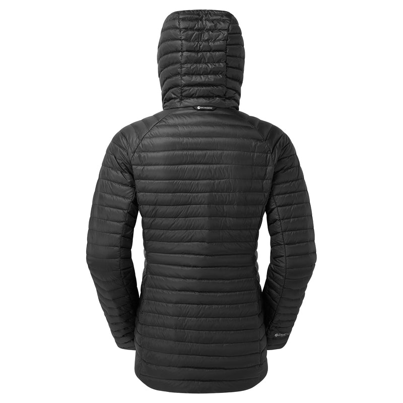 Montane Anti-Freeze Lite Hooded Dunjackor Dam Svarta | MIRKLJ649