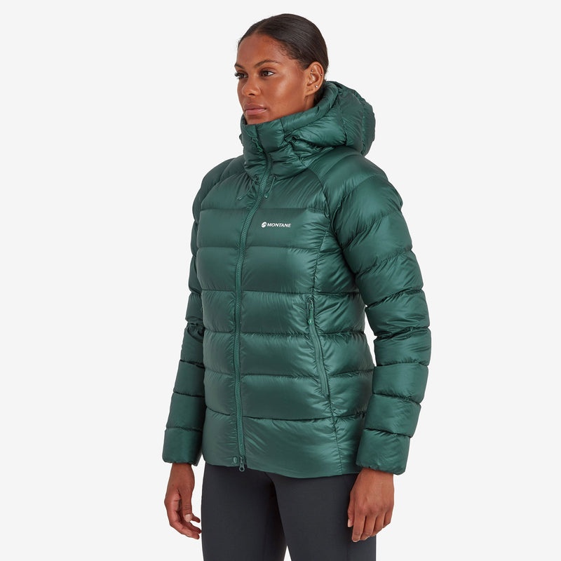 Montane Anti-Freeze XT Hooded Dunjackor Dam Mörkgröna | TVIQDR124