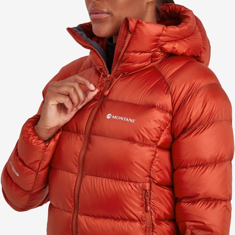 Montane Anti-Freeze XT Hooded Dunjackor Dam Orange | AHEMWJ769