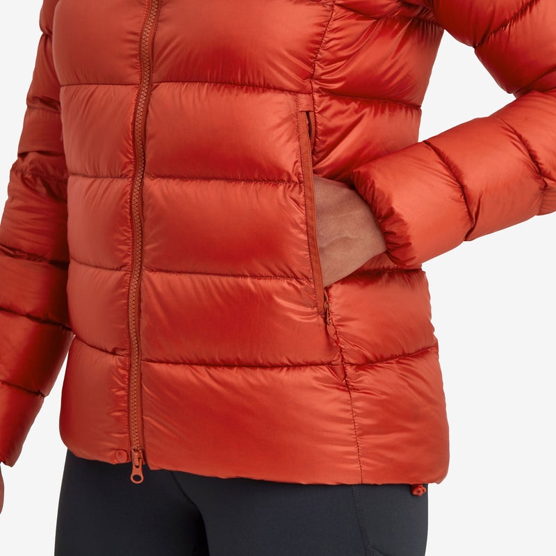 Montane Anti-Freeze XT Hooded Dunjackor Dam Orange | AHEMWJ769