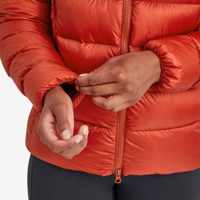 Montane Anti-Freeze XT Hooded Dunjackor Dam Orange | AHEMWJ769