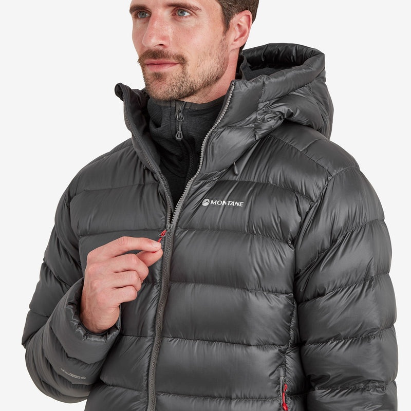 Montane Anti-Freeze XT Hooded Dunjackor Herr Svarta | QEBWDF358