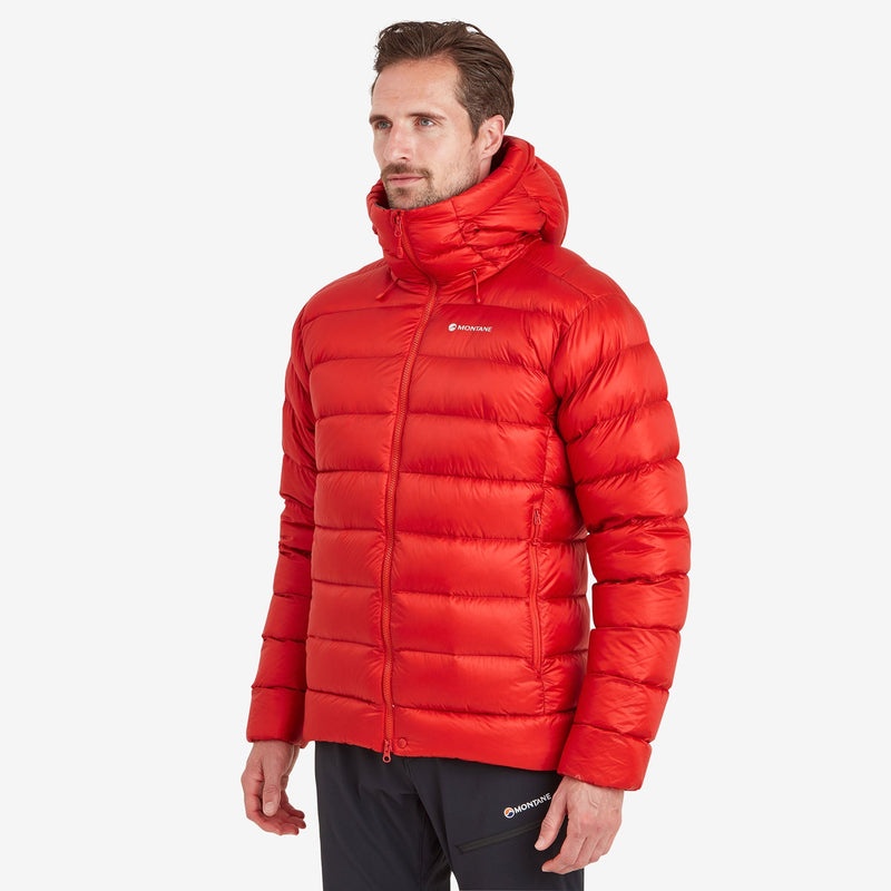 Montane Anti-Freeze XT Hooded Dunjackor Herr Röda | WPZUDO045