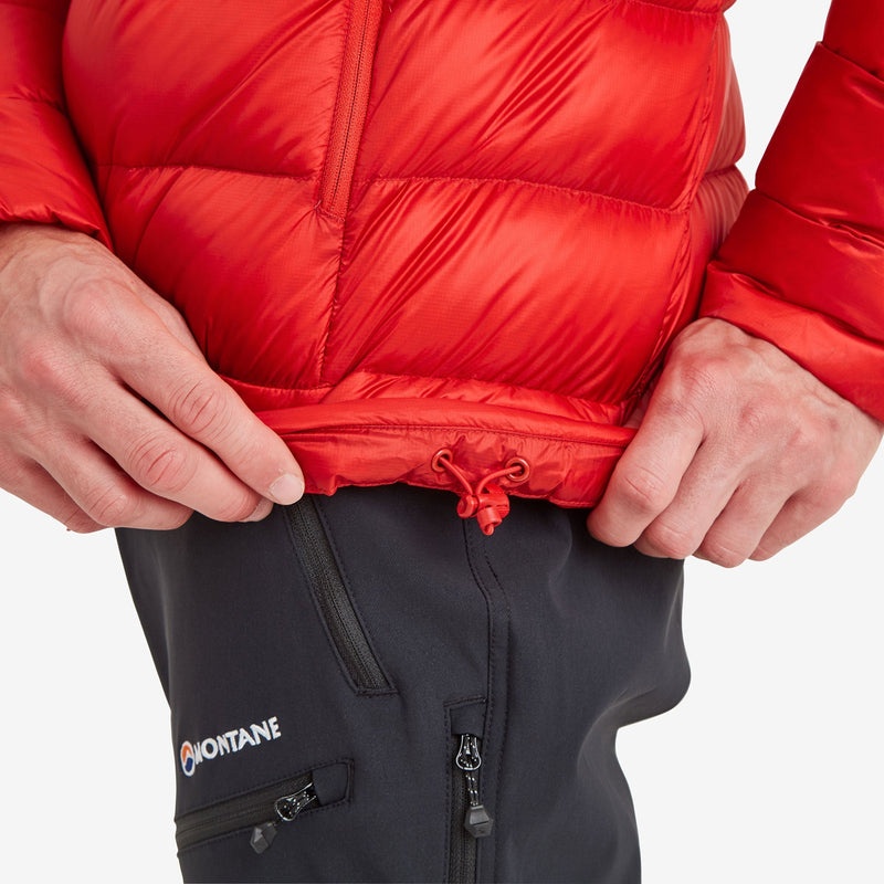 Montane Anti-Freeze XT Hooded Dunjackor Herr Röda | WPZUDO045