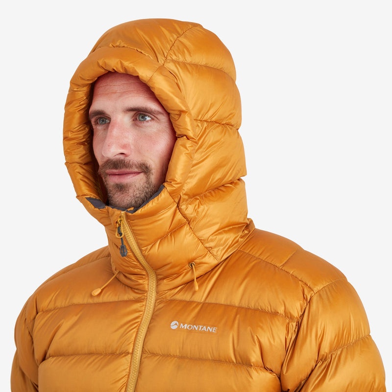 Montane Anti-Freeze XT Hooded Dunjackor Herr Orange | KLHZTY403