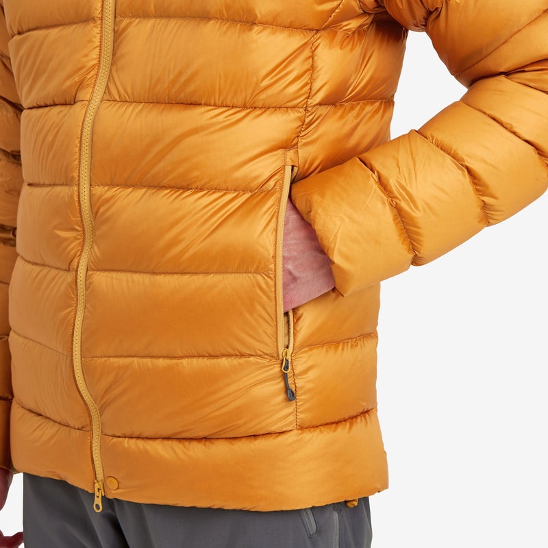 Montane Anti-Freeze XT Hooded Dunjackor Herr Orange | KLHZTY403