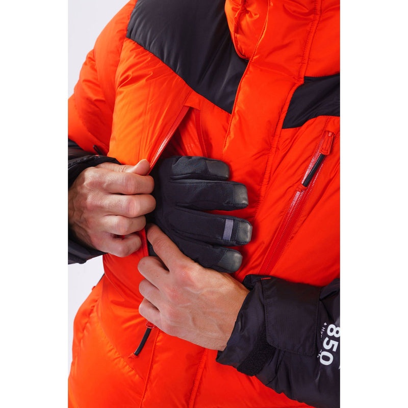 Montane Apex 8000 Dunjackor Herr Orange Svarta | YWBNDK345