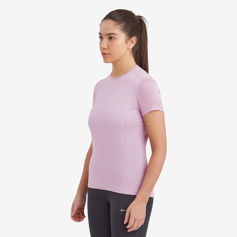 Montane Dart Lite T-Shirt Dam Rosa | PXTWYU729