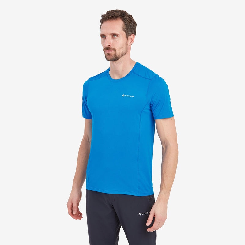 Montane Dart Lite T-Shirt Herr Blå | FBTGEK805