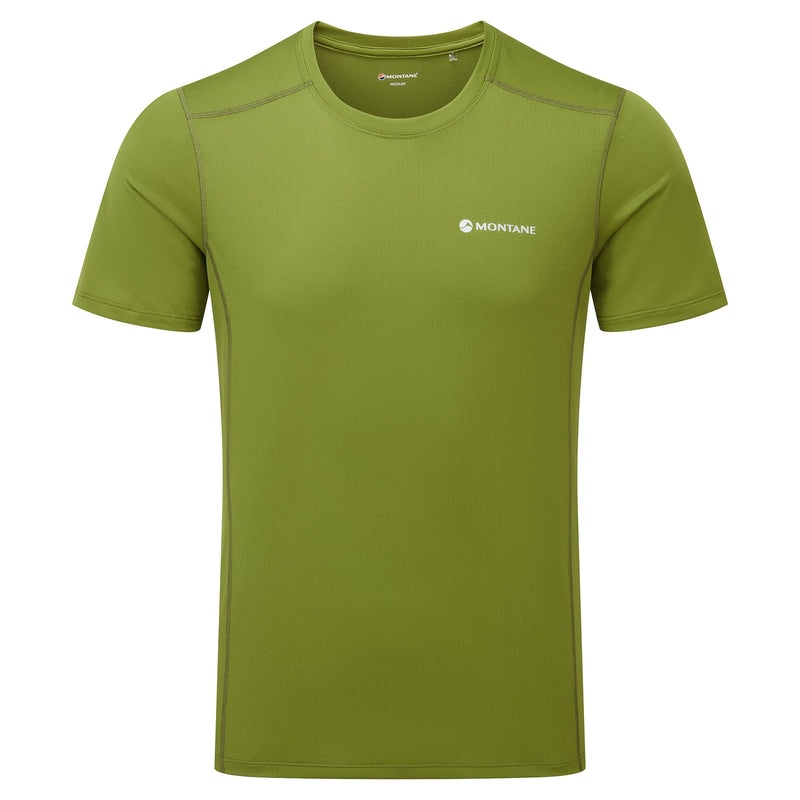 Montane Dart Lite T-Shirt Herr Gröna | ZRSOCF971