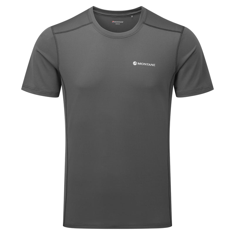 Montane Dart Lite T-Shirt Herr Mörkgrå | NKHQUR034