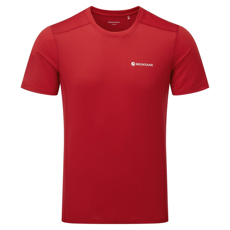 Montane Dart Lite T-Shirt Herr Röda | GJDPEB027