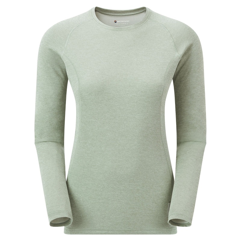 Montane Dart Long Sleeve T-Shirt Dam Gröna | SRHEMI659