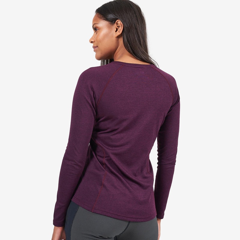 Montane Dart Long Sleeve T-Shirt Dam Lila | PEIKHZ359