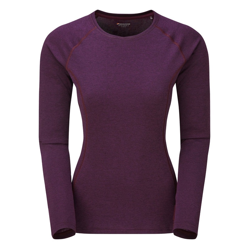 Montane Dart Long Sleeve T-Shirt Dam Lila | PEIKHZ359