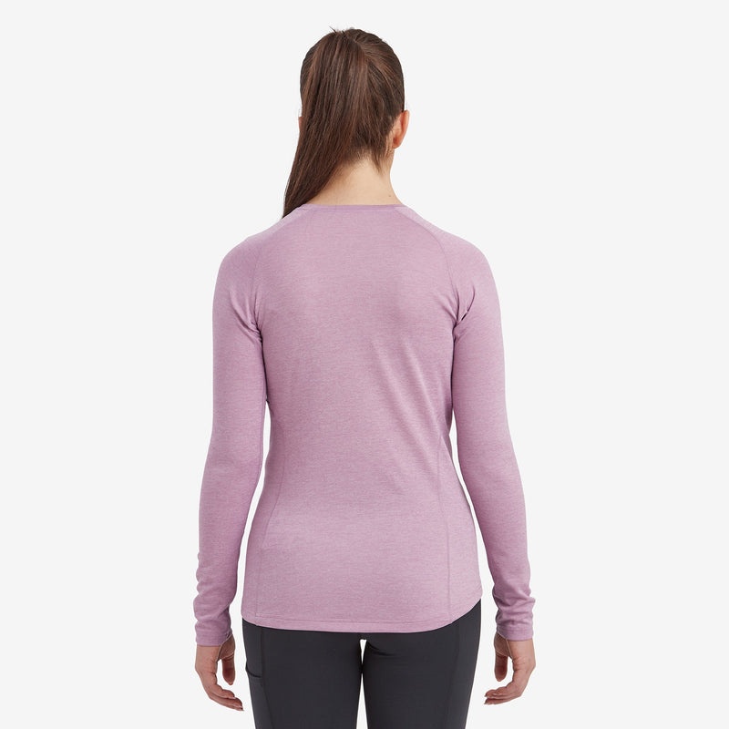 Montane Dart Long Sleeve T-Shirt Dam Lila | LPSZRY402