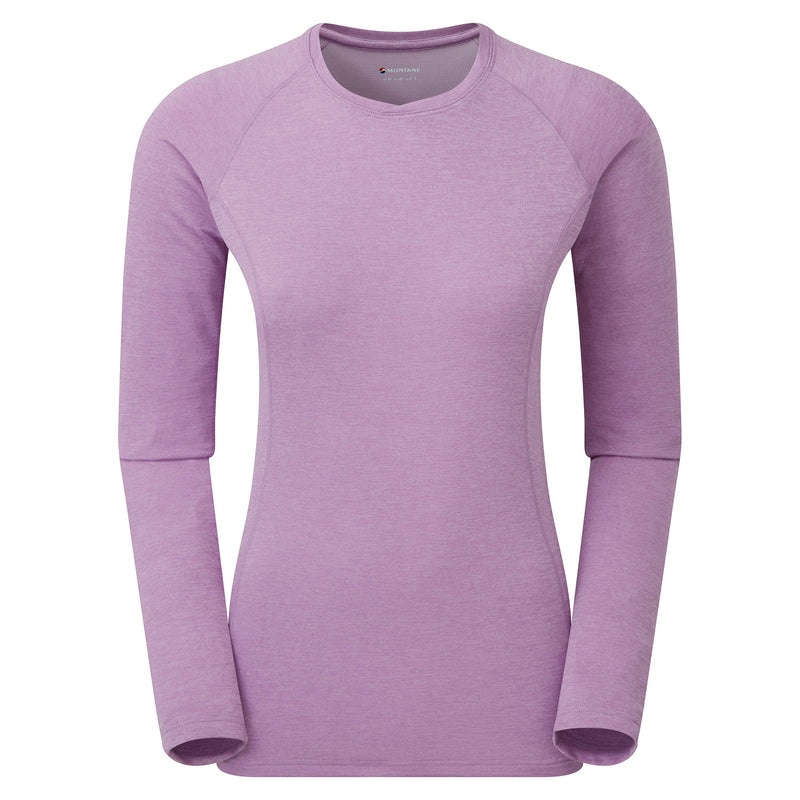 Montane Dart Long Sleeve T-Shirt Dam Lila | LPSZRY402