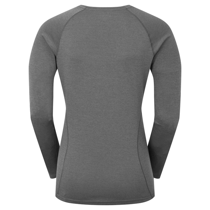 Montane Dart Long Sleeve T-Shirt Dam Mörkgrå | HSNXKY560